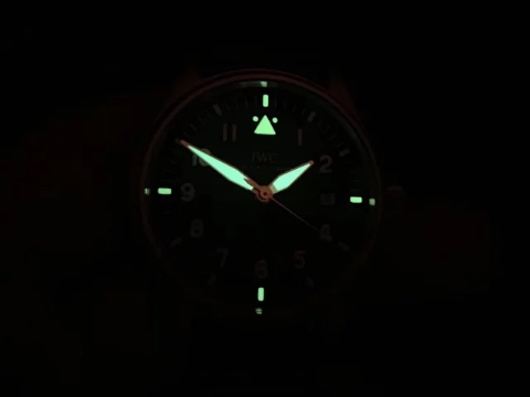 XF Factory Replika IWC Pilot Bronze Saat, Asia ETA 2824-2 Mekanizma ve Kahverengi Deri Kayış — 11. fotoğraf