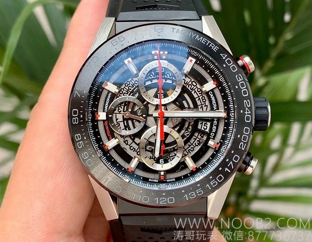 XF Factory TAG Heuer Carrera 01 Tam İskelet Kronograf Detaylı İnceleme — 3. fotoğraf