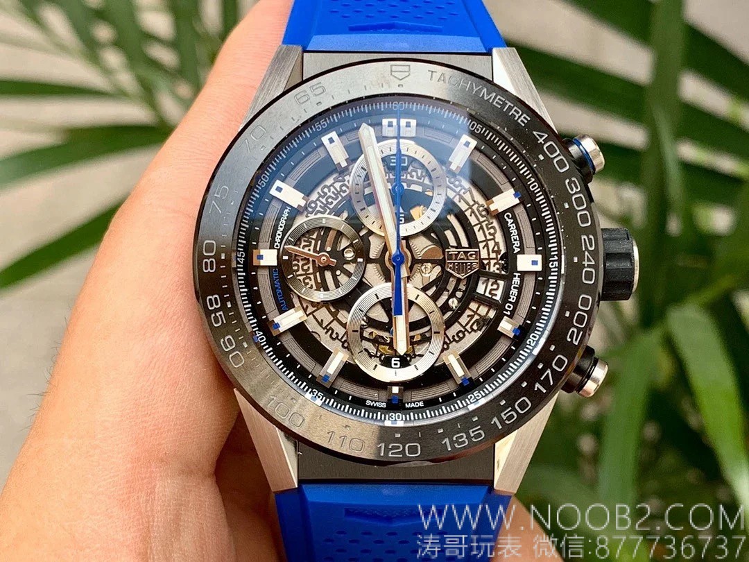 XF Factory TAG Heuer Carrera 01 Tam İskelet Kronograf Detaylı İnceleme — 4. fotoğraf