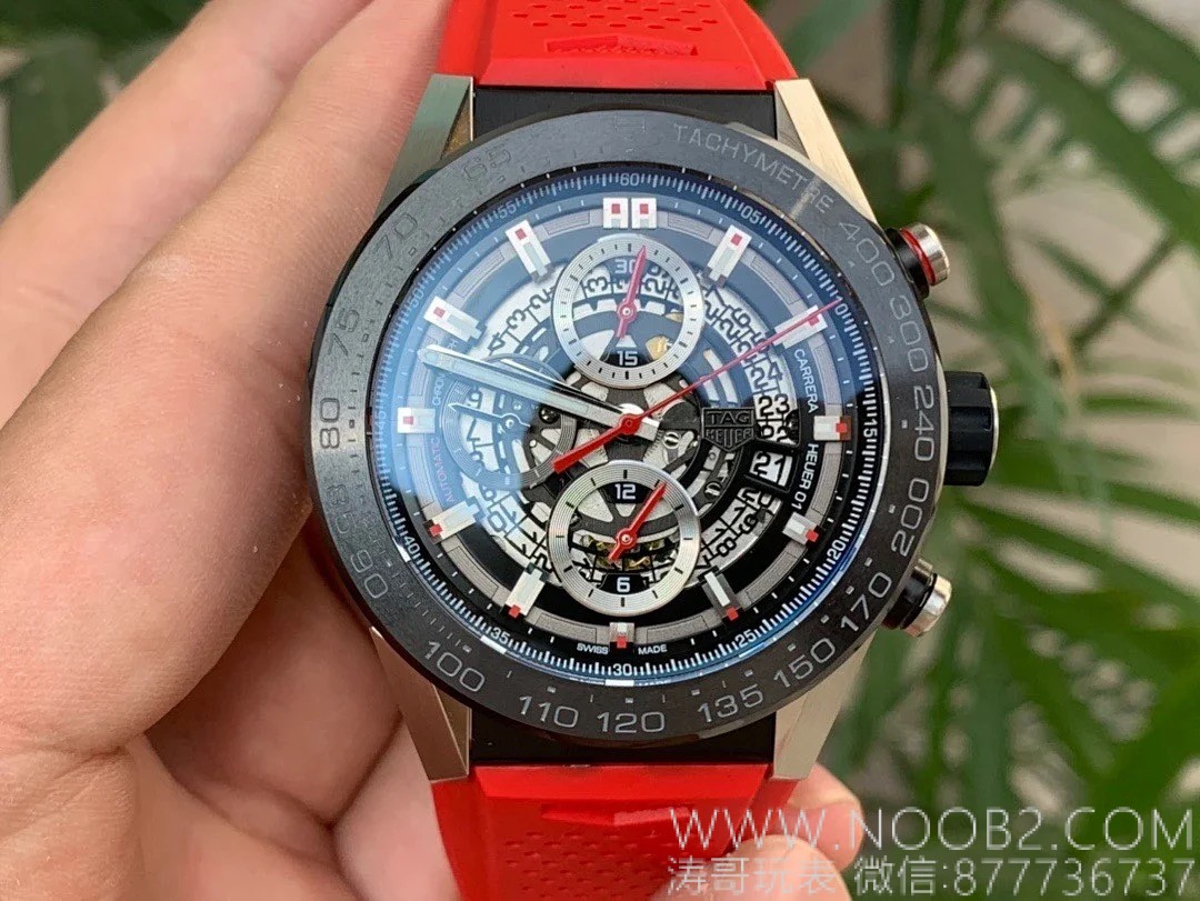 XF Factory TAG Heuer Carrera 01 Tam İskelet Kronograf Detaylı İnceleme — 5. fotoğraf