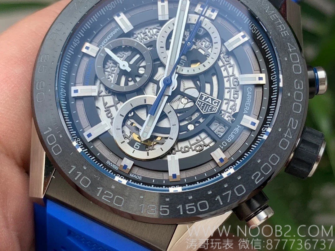 XF Factory TAG Heuer Carrera 01 Tam İskelet Kronograf Detaylı İnceleme — 7. fotoğraf