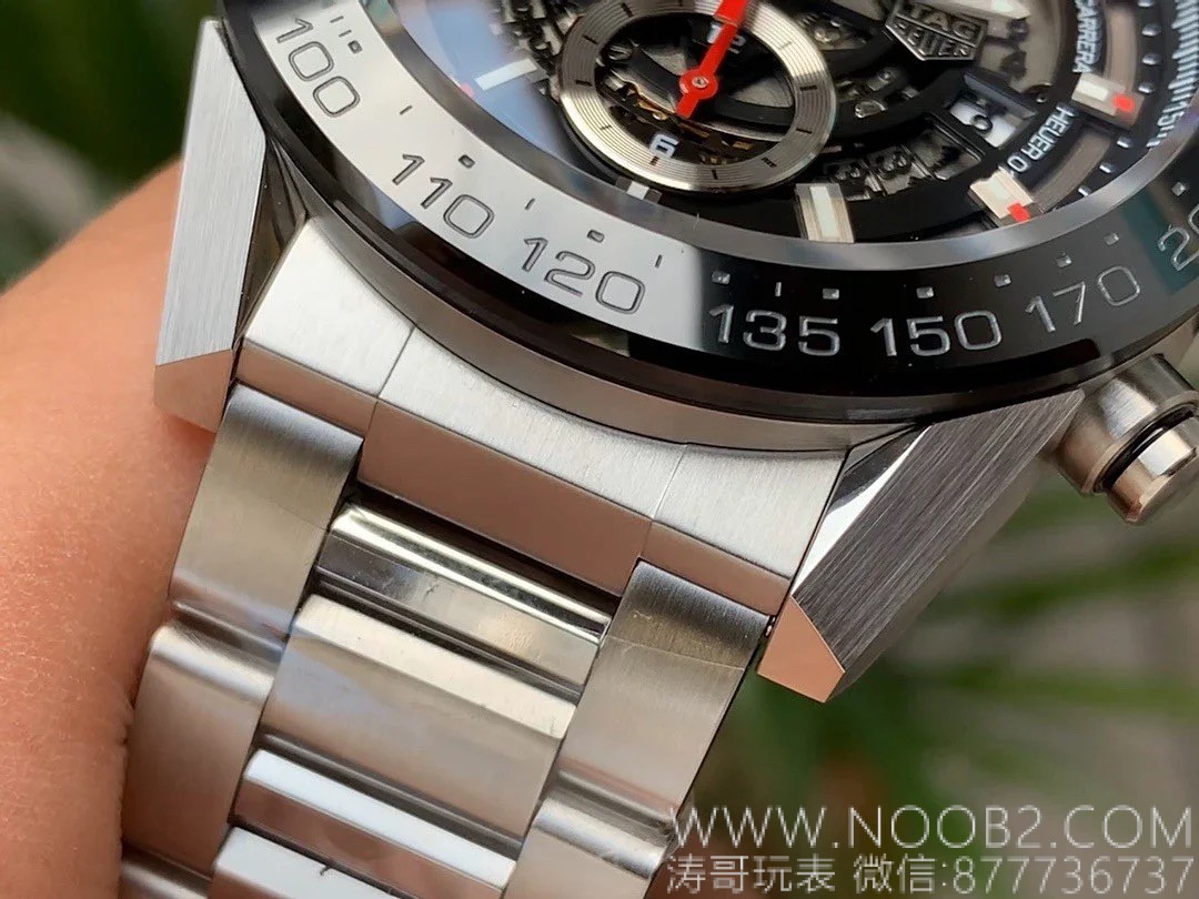 XF Factory TAG Heuer Carrera 01 Tam İskelet Kronograf Detaylı İnceleme — 12. fotoğraf