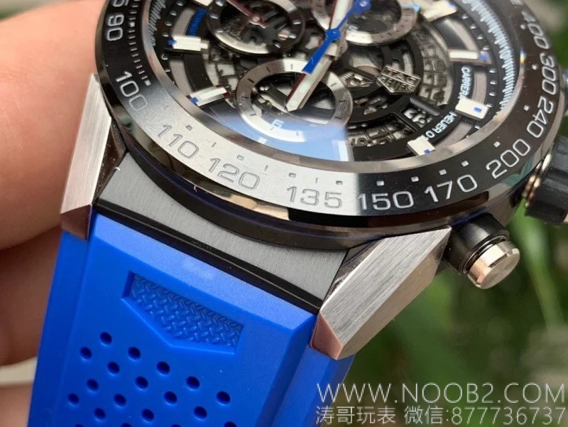 XF Factory TAG Heuer Carrera 01 Tam İskelet Kronograf Detaylı İnceleme — 14. fotoğraf