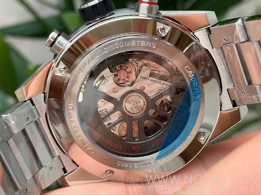 XF Factory TAG Heuer Carrera 01 Tam İskelet Kronograf Detaylı İnceleme — 17. fotoğraf