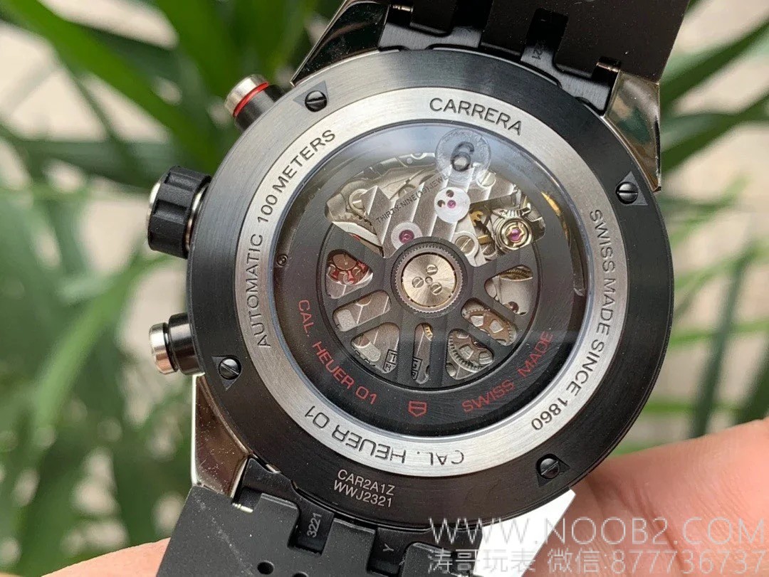 XF Factory TAG Heuer Carrera 01 Tam İskelet Kronograf Detaylı İnceleme — 18. fotoğraf