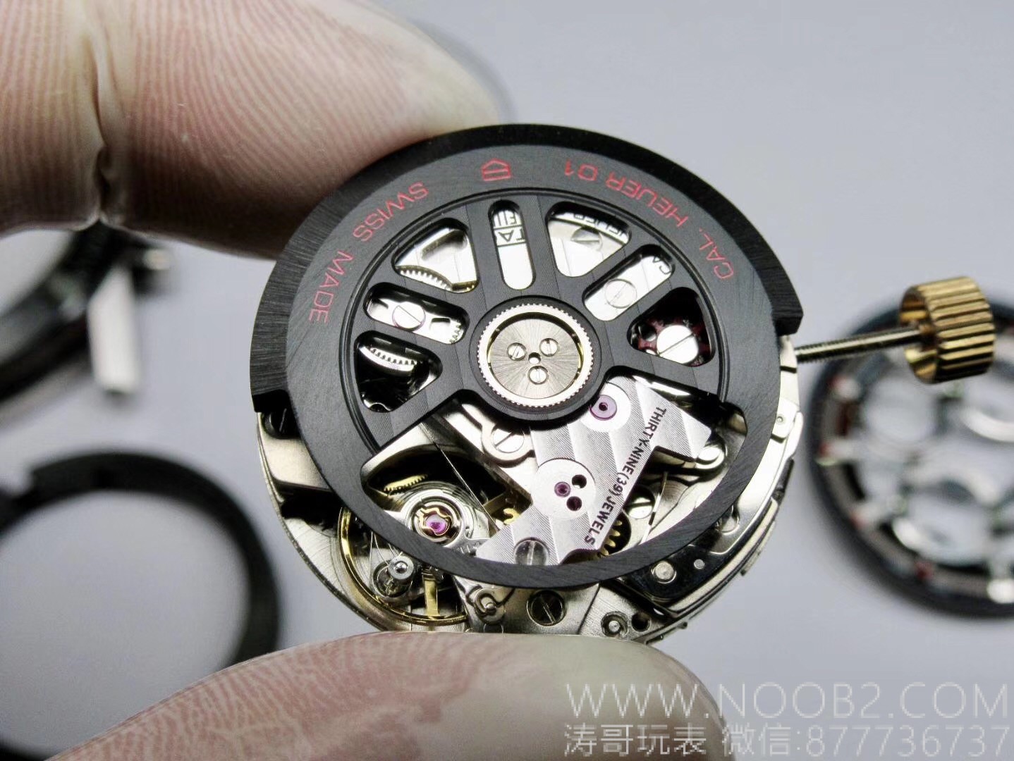 XF Factory TAG Heuer Carrera 01 Tam İskelet Kronograf Detaylı İnceleme — 31. fotoğraf
