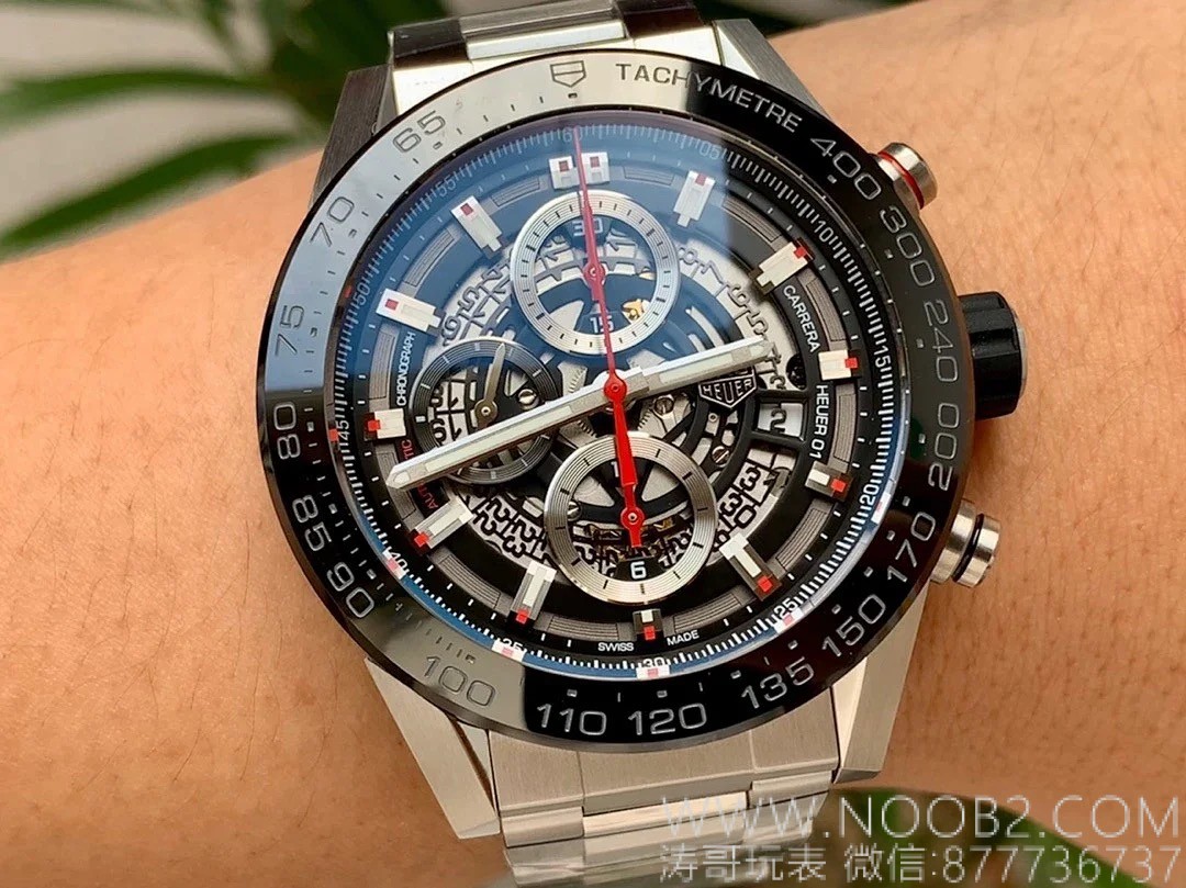 XF Factory TAG Heuer Carrera 01 Tam İskelet Kronograf Detaylı İnceleme — 39. fotoğraf