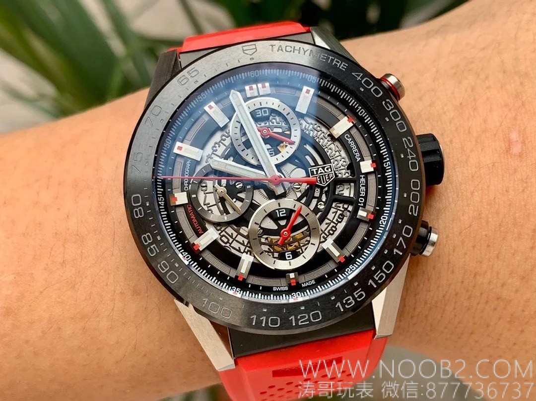 XF Factory TAG Heuer Carrera 01 Tam İskelet Kronograf Detaylı İnceleme — 42. fotoğraf