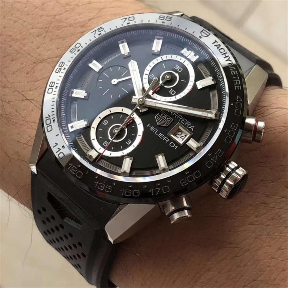 XF Factory TAG Heuer Carrera Black Phantom yeni model incelemesi — 9. fotoğraf
