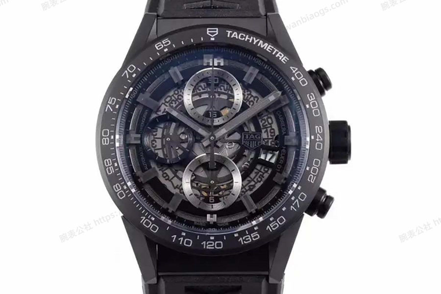 XF Factory TAG Heuer Carrera Seramik Black Knight Saat İncelemesi — 3. fotoğraf