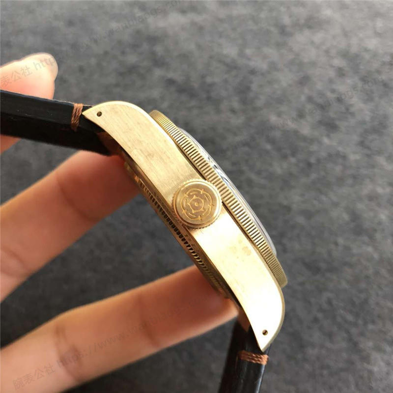 XF Factory Tudor mavi bronz çiçek saat incelemesi — 5. fotoğraf