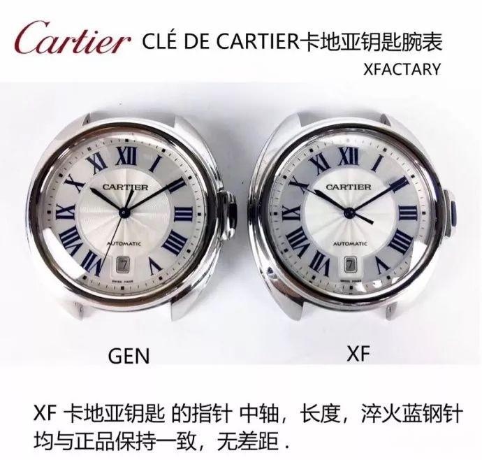 XF Factory V2 Cartier Clé Serisi WGCL0005 Kol Saati Orijinal Karşılaştırmalı İncelemesi — 12. fotoğraf