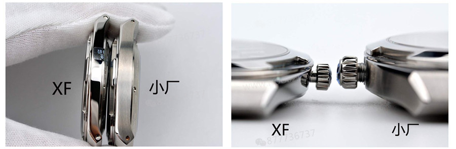 XF Factory Vacheron Constantin Overseas 2000V, küçük fabrika versiyonuyla karşılaştırma: hangisi daha üstün? — 5. fotoğraf