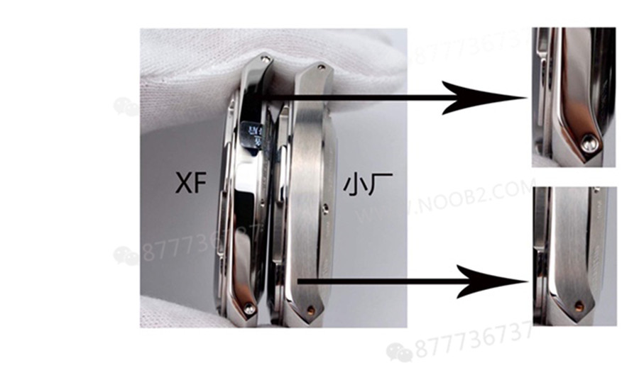 XF Factory Vacheron Constantin Overseas 2000V, küçük fabrika versiyonuyla karşılaştırma: hangisi daha üstün? — 8. fotoğraf