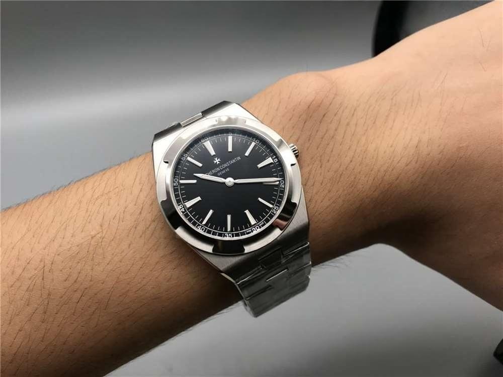 XF Factory Vacheron Constantin Overseas 2000V Ultra İnce «Siyah Kadran» İşçilik İncelemesi — 12. fotoğraf