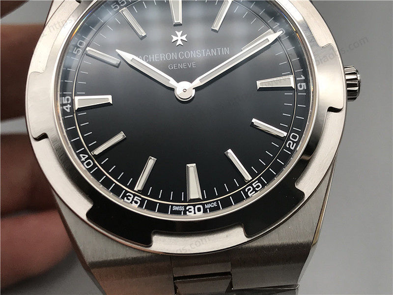 XF Factory Vacheron Constantin Overseas Ultra İnce 2000v Siyah Kadran Kol Saati İncelemesi — 2. fotoğraf