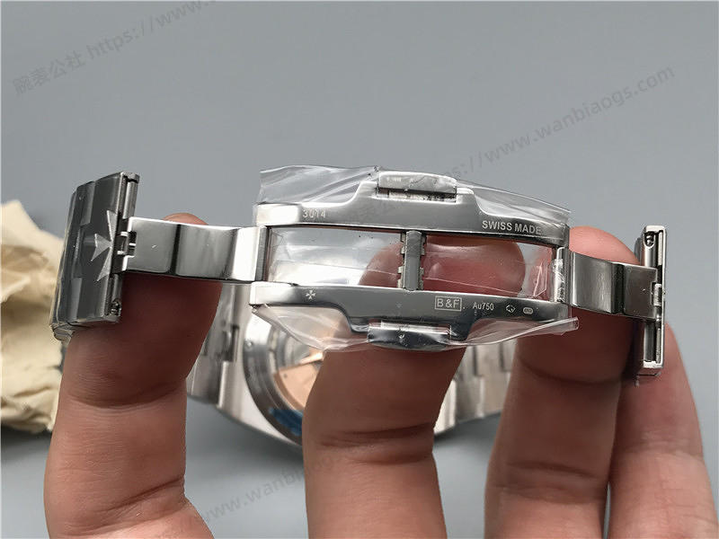 XF Factory Vacheron Constantin Overseas Ultra İnce 2000v Siyah Kadran Kol Saati İncelemesi — 9. fotoğraf