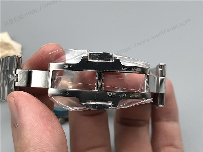 XF Factory Vacheron Constantin Overseas Ultra İnce 2000v Siyah Kadran Kol Saati İncelemesi — 10. fotoğraf