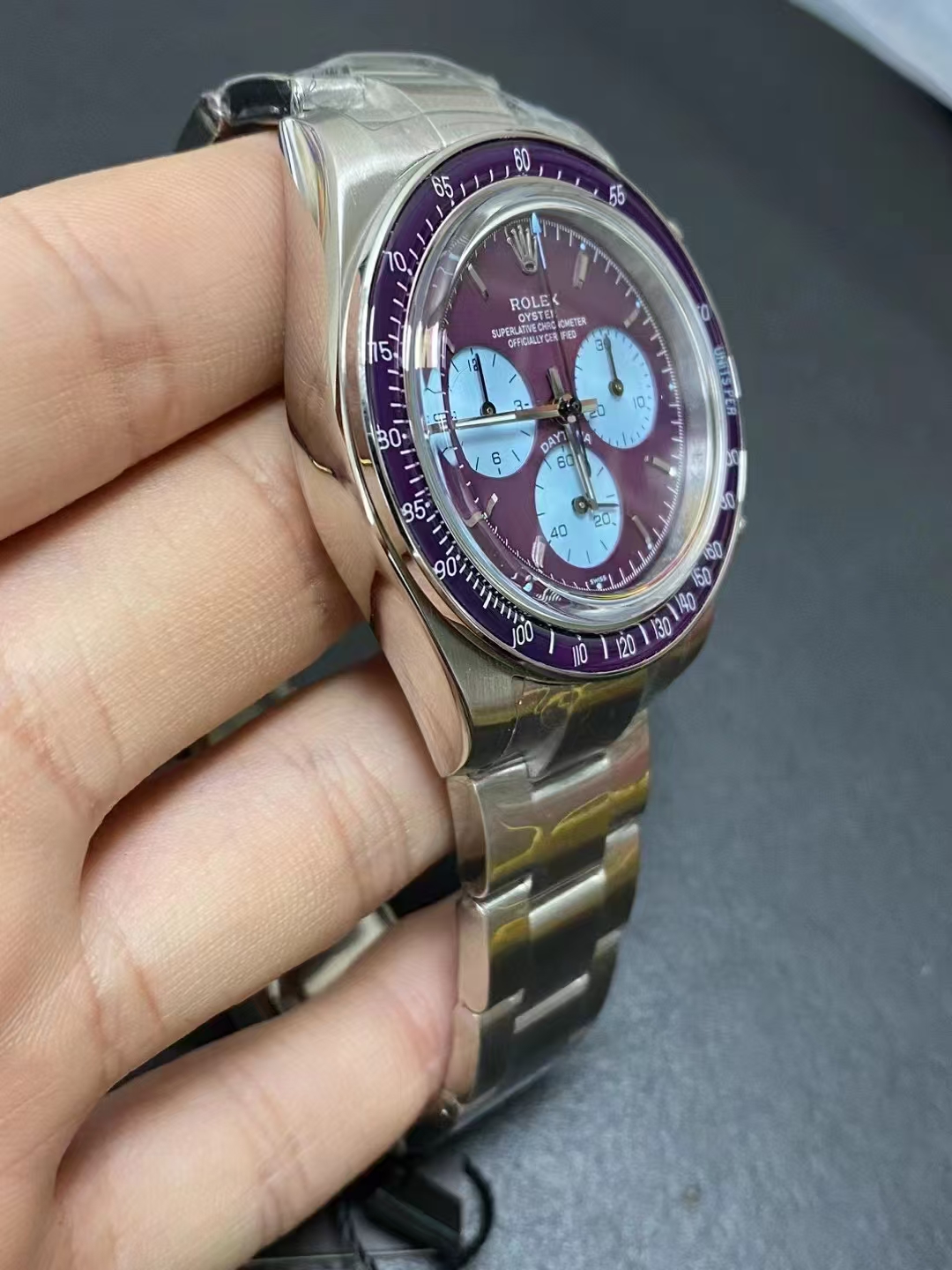 Rolex Daytona Mor Kadran