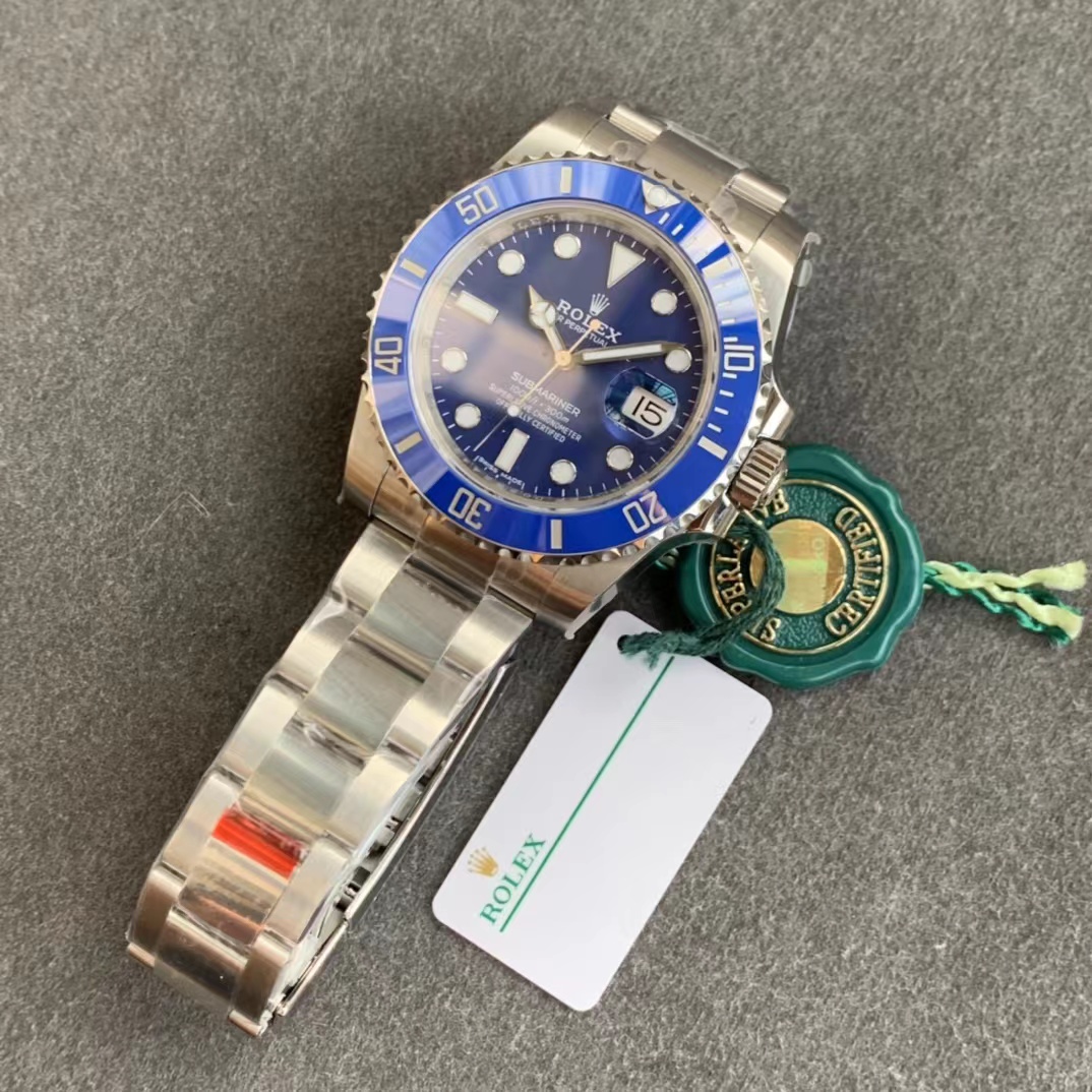 Rolex Sumbariner 116619LB Mavi Replika