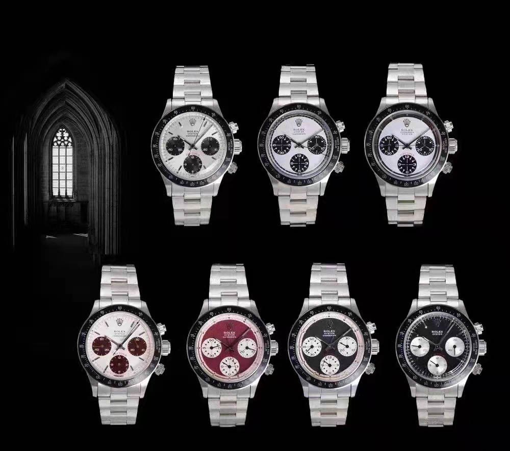 Rolex Daytona Paul Newman Paslanmaz Çelik Models