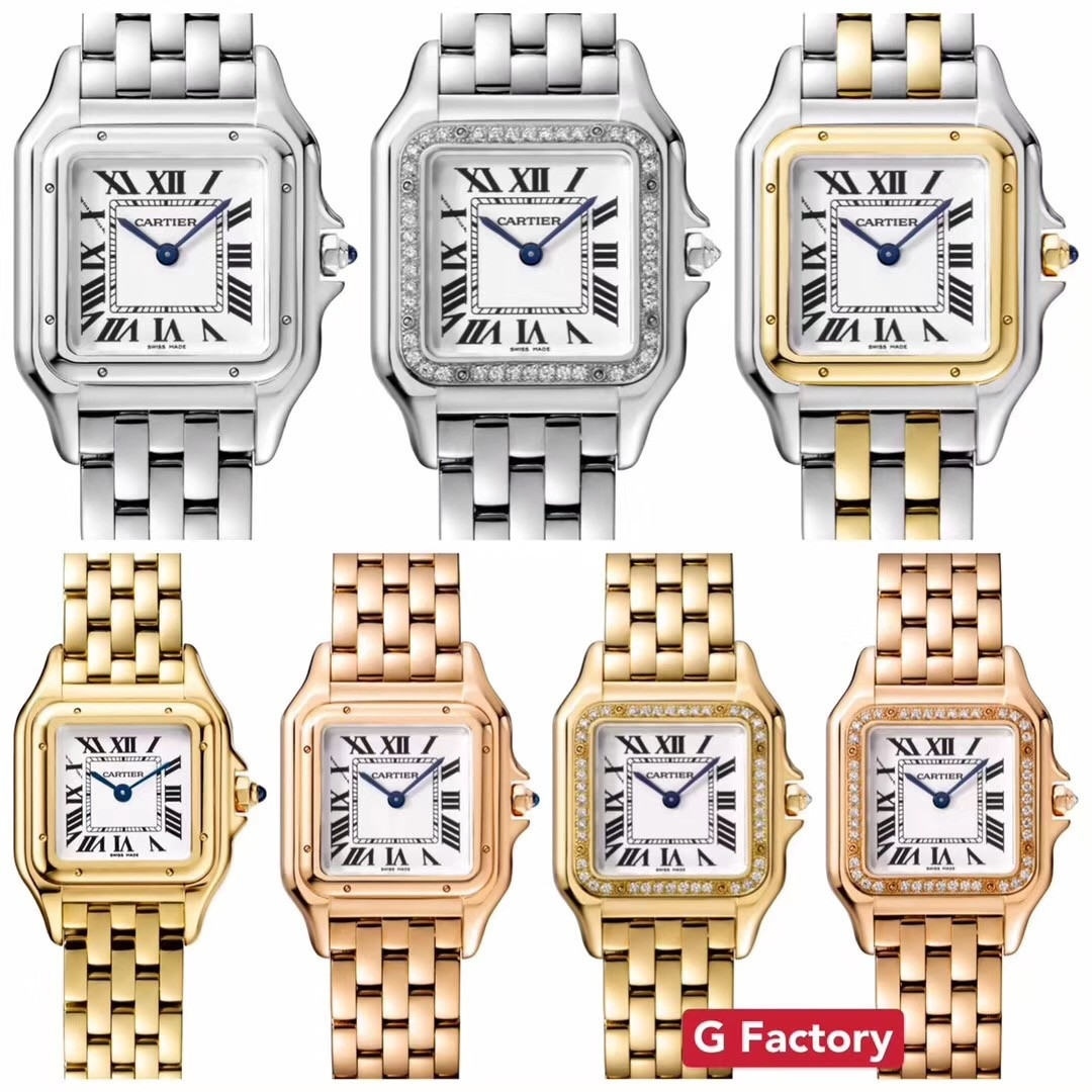 Yeni renk seçeneği: GF Factory Cartier Panthère replika kadın saatinin işçiliği nasıl? Orijinalle karşılaştırınca DJ Factory'e göre nerede daha iyi? — 2. fotoğraf