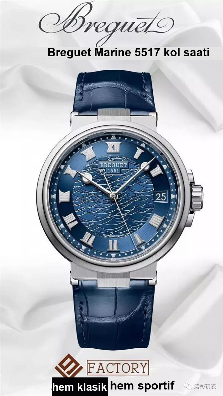 Yepyeni V9 Factory Breguet Marine 5517 saat incelemesi — 10. fotoğraf