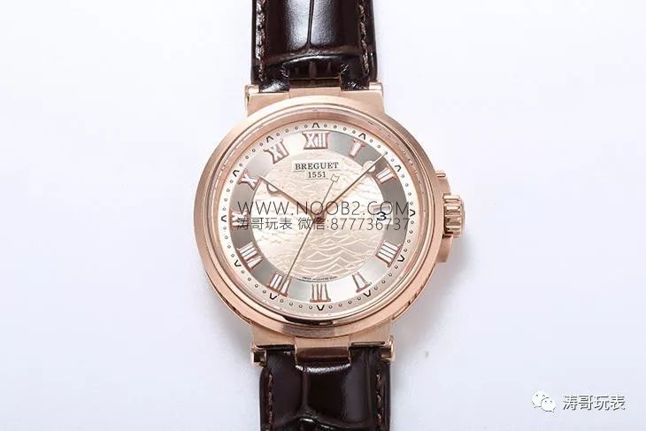 Yepyeni V9 Factory Breguet Marine 5517 saat incelemesi — 17. fotoğraf