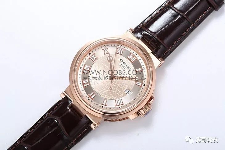 Yepyeni V9 Factory Breguet Marine 5517 saat incelemesi — 18. fotoğraf