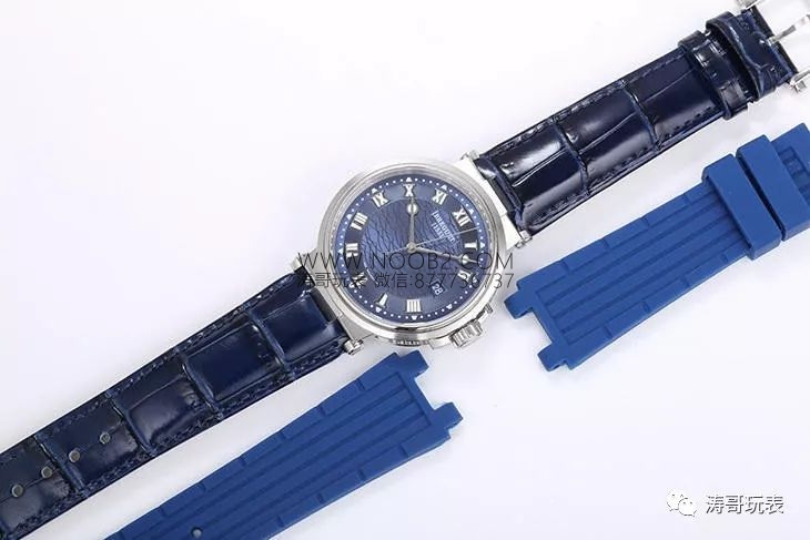 Yepyeni V9 Factory Breguet Marine 5517 saat incelemesi — 33. fotoğraf