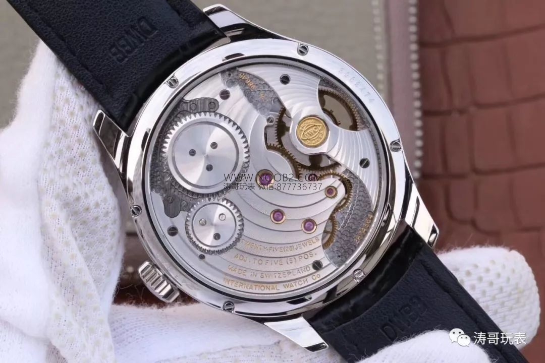 YL Factory IWC Portugieser Serisi Tourbillon Yeşil Kadranlı Replika Saat IW546302 İncelemesi — 12. fotoğraf