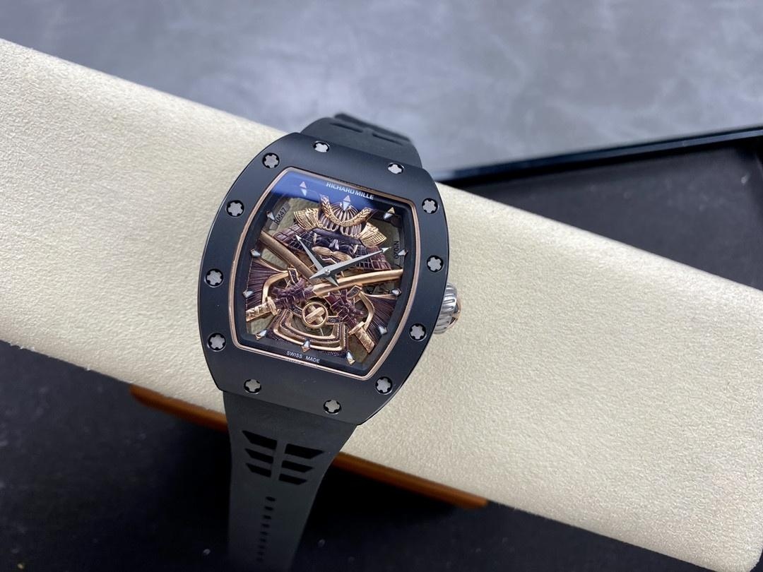 YS Factory Richard Mille RM47 Gerçek Tourbillon Siyah Seramik Kol Saati İncelemesi — 1. fotoğraf
