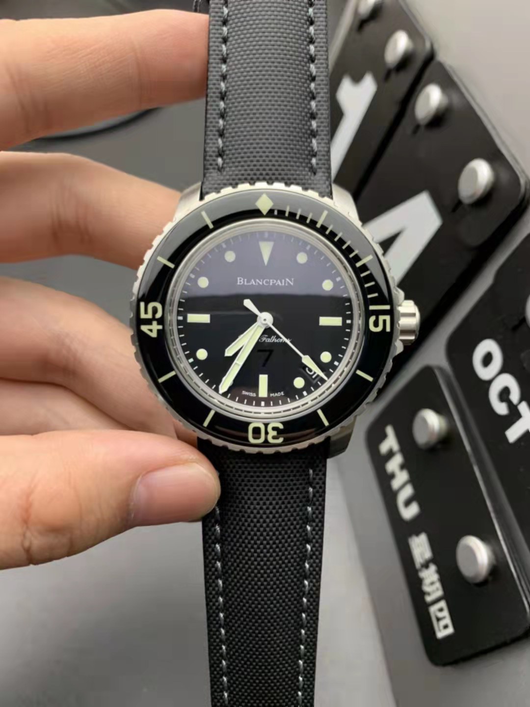 Replika Blancpain Fifty Fathoms Nageurs de Combat