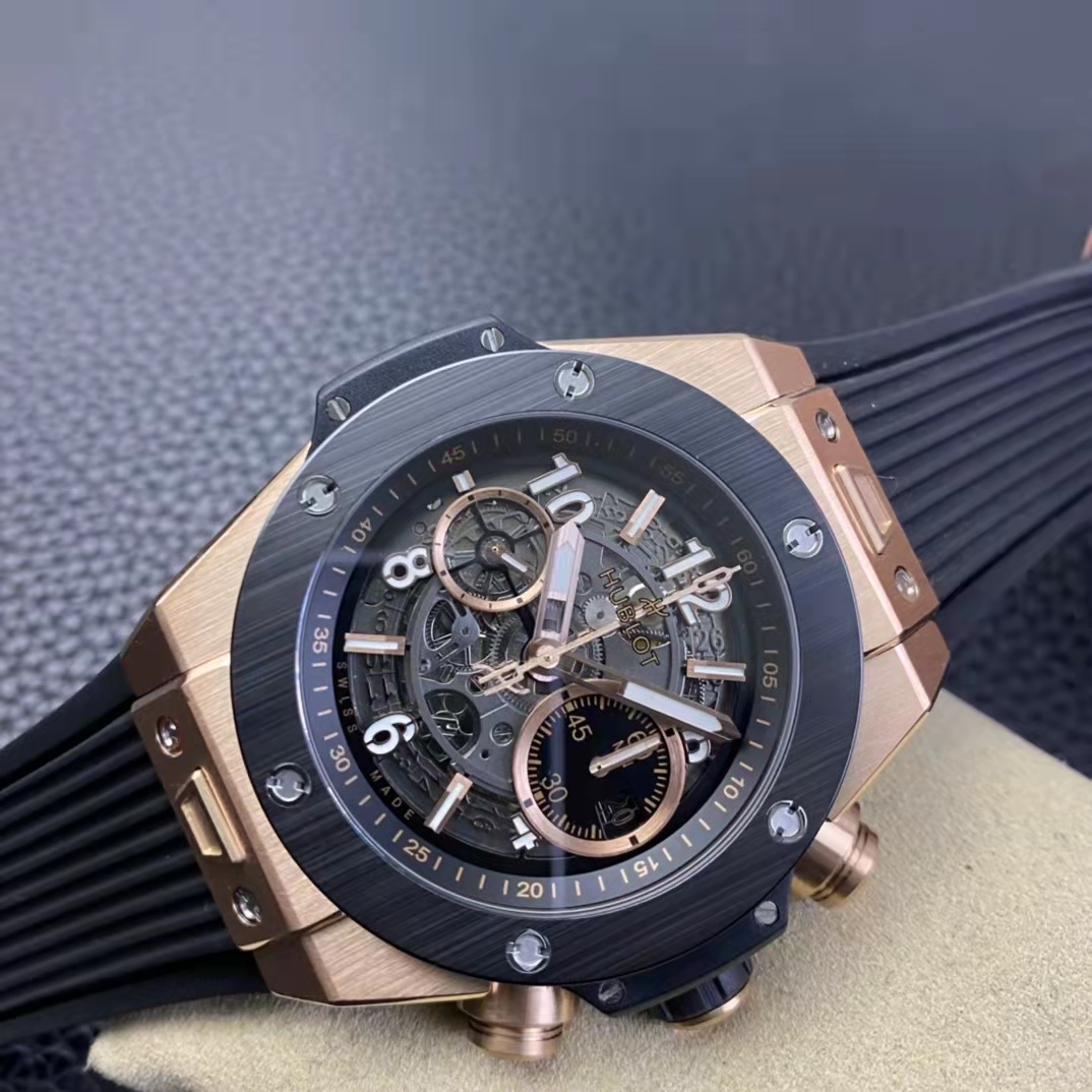Replika Hublot Unice İskelet Kadran