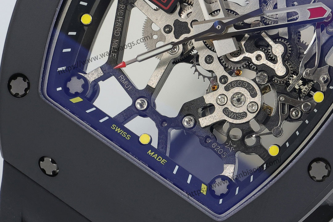 ZF 2025 iddialı yapımı: Pazarın en üst donanımlı 2025 versiyonu geliyor — Richard Mille erkek serisi RM035 «Büyük Boğa», üst düzey saatçilik işçiliğiyle bilekteki sanatı yeniden yorumluyor! — 6. fotoğraf