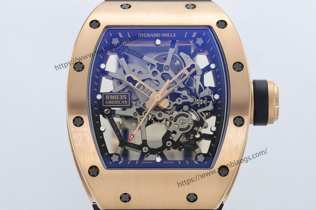 ZF 2025 iddialı yapımı: Pazarın en üst donanımlı 2025 versiyonu geliyor — Richard Mille erkek serisi RM035 «Büyük Boğa», üst düzey saatçilik işçiliğiyle bilekteki sanatı yeniden yorumluyor! — 12. fotoğraf