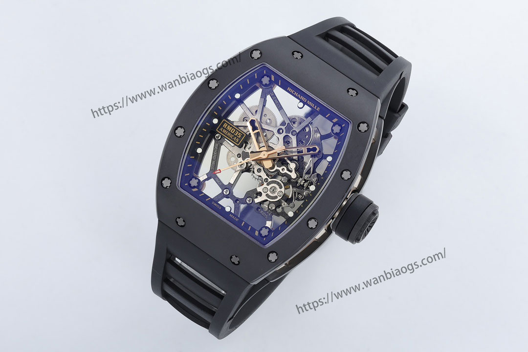 ZF 2025 iddialı yapımı: Pazarın en üst donanımlı 2025 versiyonu geliyor — Richard Mille erkek serisi RM035 «Büyük Boğa», üst düzey saatçilik işçiliğiyle bilekteki sanatı yeniden yorumluyor! — 21. fotoğraf