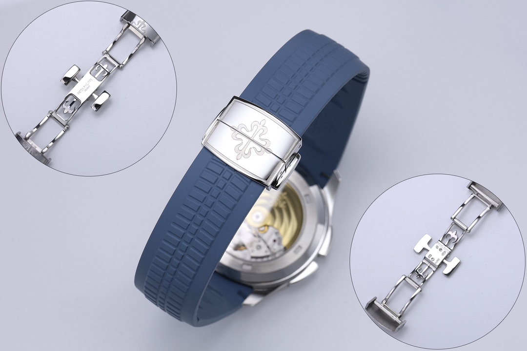 ZF 2025'in zirve yapımı: Efsaneyi yeniden yaratan Patek Philippe Aquanaut 5164A-001 kol saati görkemli biçimde karşınızda — 4. fotoğraf