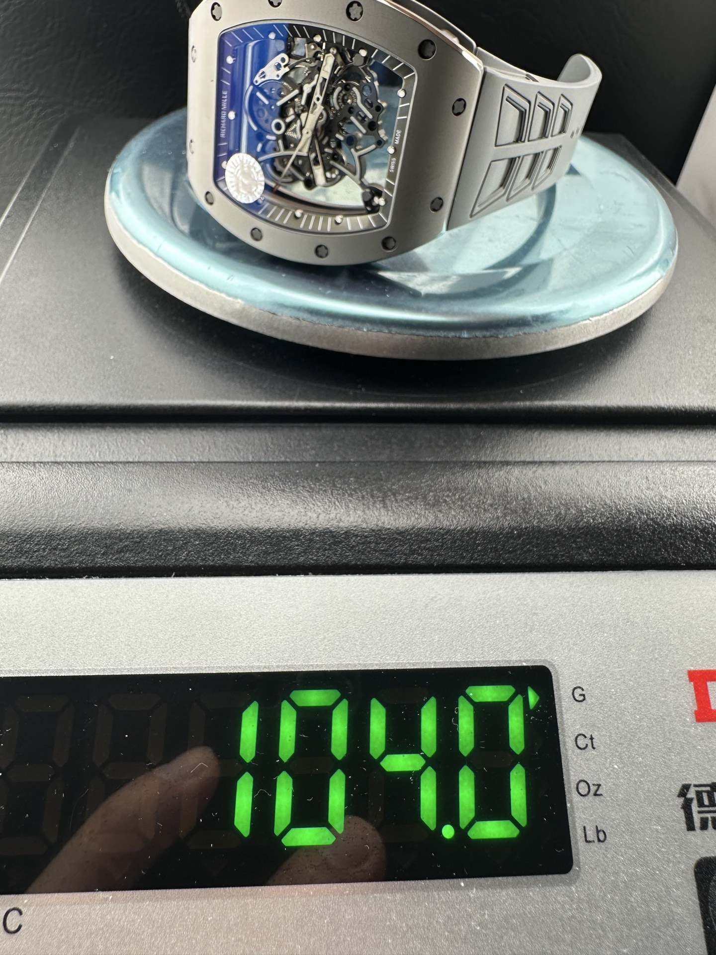 ZF Factory 2025 öne çıkan model! Piyasanın en üst donanımlı Richard Mille RM-055 "Full Gray" Bubba Watson özel serisi (titanyum karbür) satışa sunuldu — 2. fotoğraf