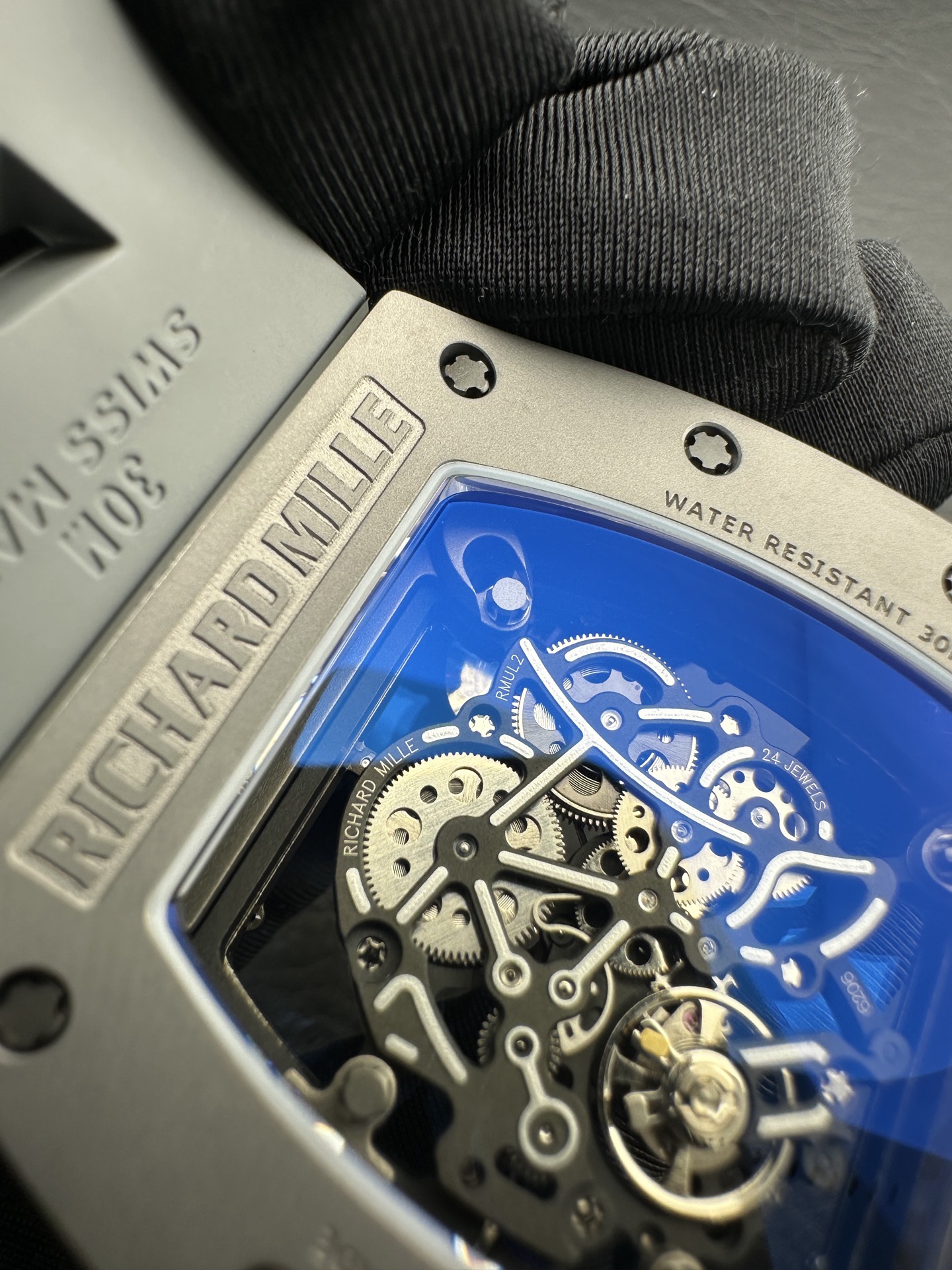 ZF Factory 2025 öne çıkan model! Piyasanın en üst donanımlı Richard Mille RM-055 "Full Gray" Bubba Watson özel serisi (titanyum karbür) satışa sunuldu — 17. fotoğraf