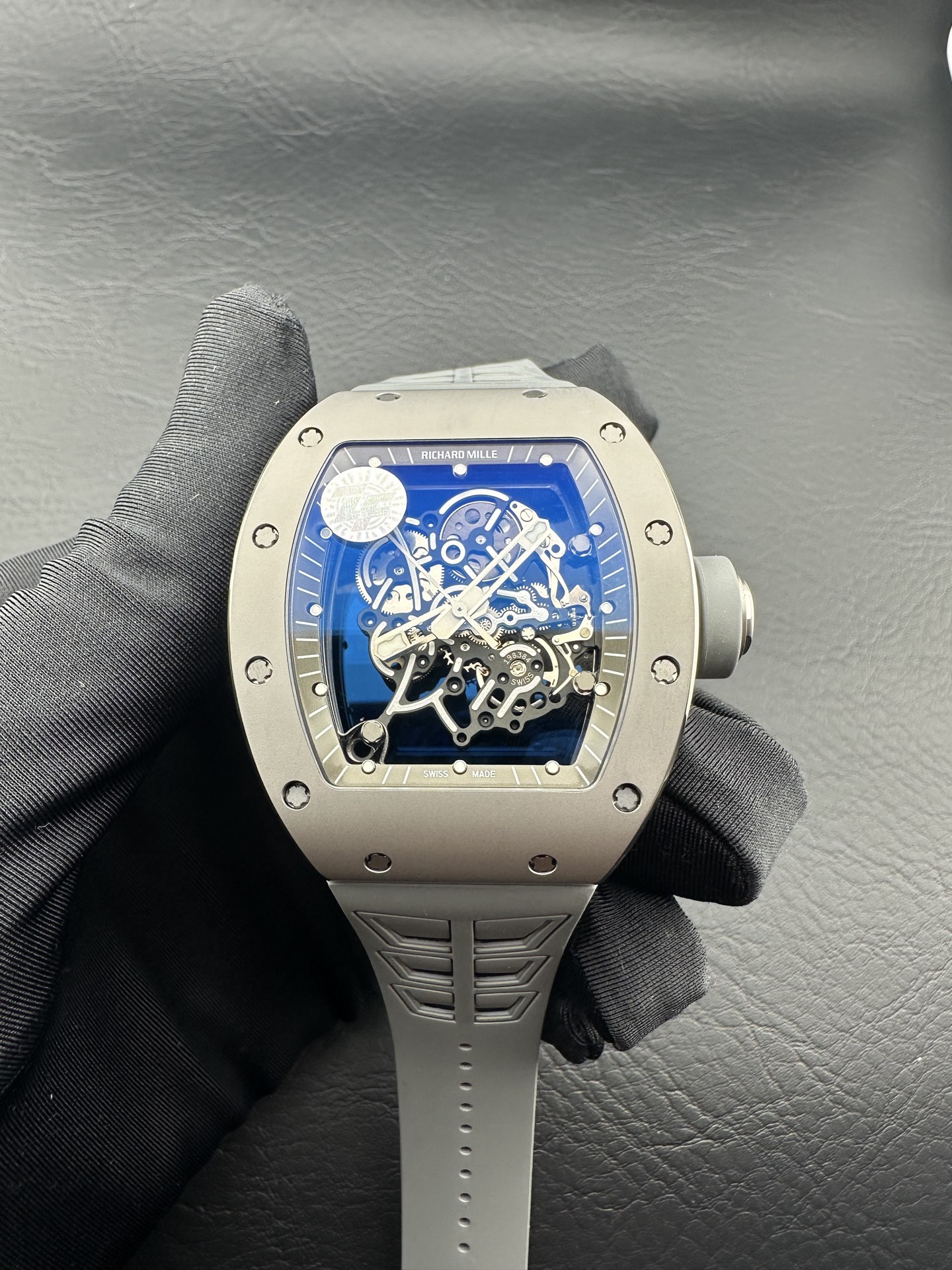 ZF Factory 2025 öne çıkan model! Piyasanın en üst donanımlı Richard Mille RM-055 "Full Gray" Bubba Watson özel serisi (titanyum karbür) satışa sunuldu — 32. fotoğraf