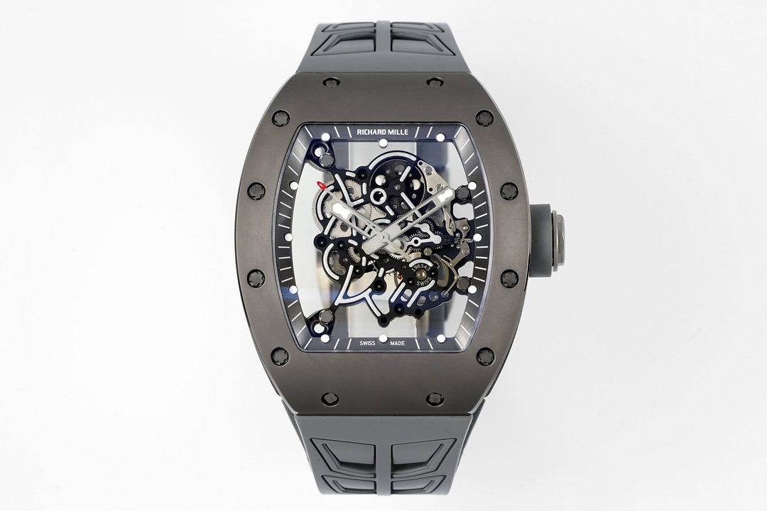 [ZF Factory 2025 Öne Çıkan Öneri] Piyasanın en üst düzey versiyonu geliyor! Büyük ilgi gören Richard Mille RM-055 serisi "tüm gri" Bubba Watson özel modeli (titanyum karbür), bugün resmen satışa çıktı! — 1. fotoğraf
