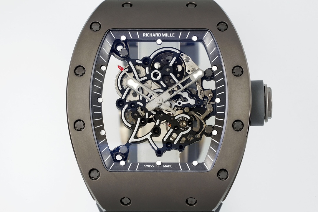 [ZF Factory 2025 Öne Çıkan Öneri] Piyasanın en üst düzey versiyonu geliyor! Büyük ilgi gören Richard Mille RM-055 serisi "tüm gri" Bubba Watson özel modeli (titanyum karbür), bugün resmen satışa çıktı! — 3. fotoğraf