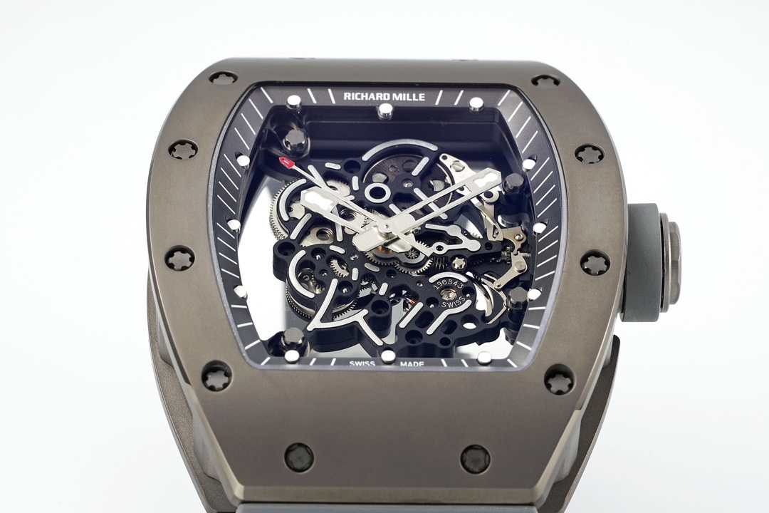 [ZF Factory 2025 Öne Çıkan Öneri] Piyasanın en üst düzey versiyonu geliyor! Büyük ilgi gören Richard Mille RM-055 serisi "tüm gri" Bubba Watson özel modeli (titanyum karbür), bugün resmen satışa çıktı! — 5. fotoğraf