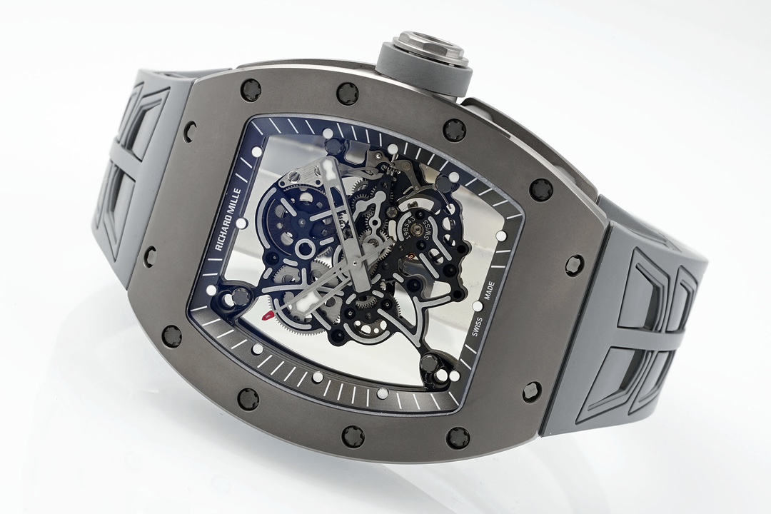 [ZF Factory 2025 Öne Çıkan Öneri] Piyasanın en üst düzey versiyonu geliyor! Büyük ilgi gören Richard Mille RM-055 serisi "tüm gri" Bubba Watson özel modeli (titanyum karbür), bugün resmen satışa çıktı! — 6. fotoğraf