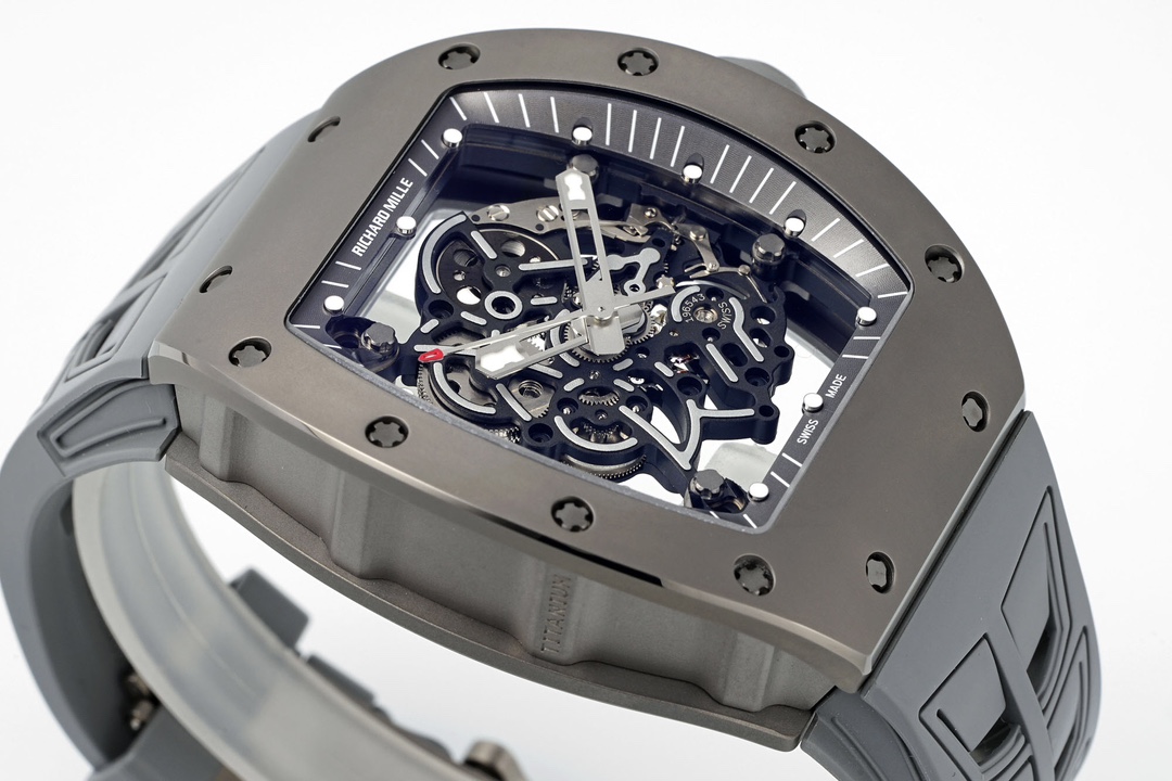 [ZF Factory 2025 Öne Çıkan Öneri] Piyasanın en üst düzey versiyonu geliyor! Büyük ilgi gören Richard Mille RM-055 serisi "tüm gri" Bubba Watson özel modeli (titanyum karbür), bugün resmen satışa çıktı! — 7. fotoğraf
