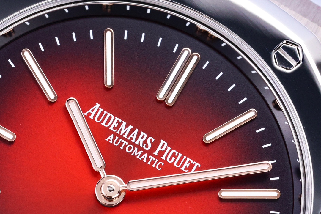 ZF Factory 2025 yeni ürün | Audemars Piguet Royal Oak 16202XT "JUMBO": dumanlı bordo, titanyumla hafiflik — 4. fotoğraf