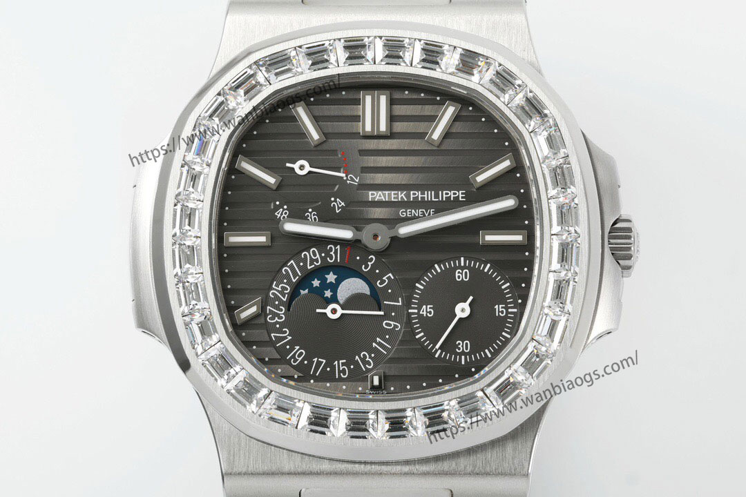 ZF Factory 2025 yılının iddialı yeni modeli: V3 yükseltilmiş Patek Philippe Nautilus serisi, çelik kral efsanesi zirvede devam ediyor! — 4. fotoğraf