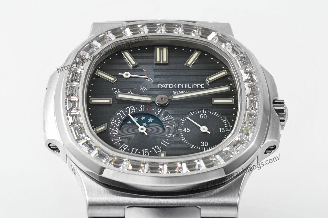 ZF Factory 2025 yılının iddialı yeni modeli: V3 yükseltilmiş Patek Philippe Nautilus serisi, çelik kral efsanesi zirvede devam ediyor! — 12. fotoğraf
