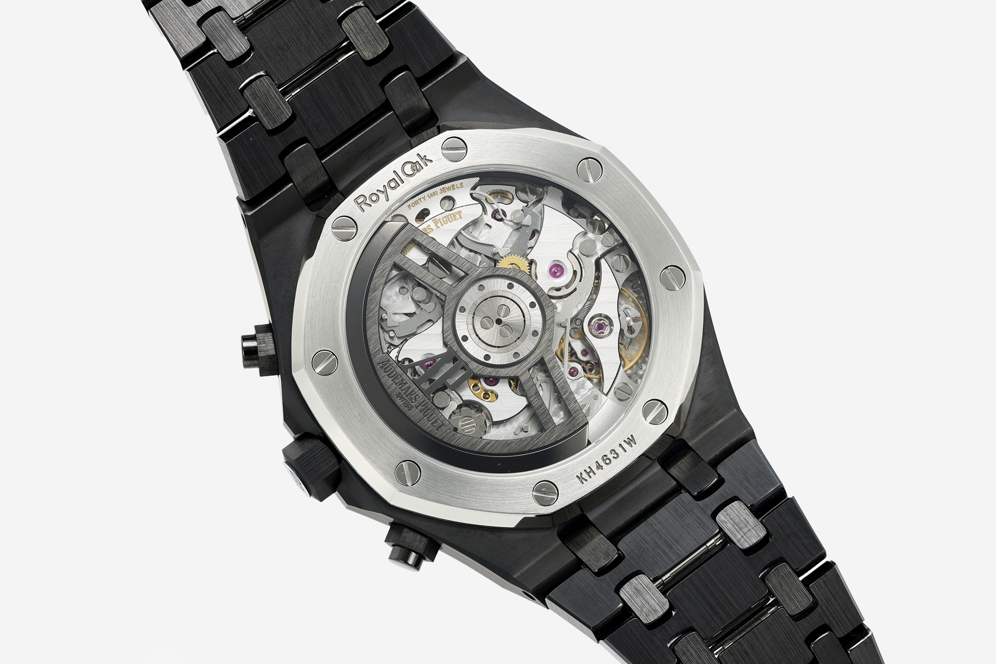 ZF Factory 2026'nın iddialı modeli | Audemars Piguet Royal Oak 26240CE tam siyah seramik Darth Vader — 11. fotoğraf